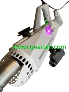 ของเล่นผู้ใหญ่ สีขาว DIY 1000 วัตต์ 58 โวลต์ เครื่องยนต์เลเซอร์แบบมือถือ รีโมทคอนโทรลจุดไฟ แหล่งกำเนิดแสงสีเขียวแบบโคเฮอเรนต์ที่ปรับแต่งได้ - Product Image 3