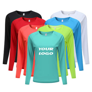 Sportswear Women Long Sleeve Sport Shirt Bodybuilding T-shirt for Gym Fitness Exercise <b>Tight</b> Compression Shirts - Product Image 1
