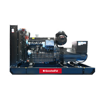 Groupe électrogène diesel de secours OEM Goodwind Shangchai 120 150 160 200 250 300 400 500 kW 2026 à moteur à faible consommation de carburant