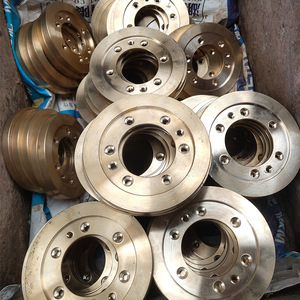 ใบพัดทองแดงขัดเงาแบบปิดสำหรับปั๊มน้ำแบบแรงเหวี่ยง รองรับ OEM - Product Image 2