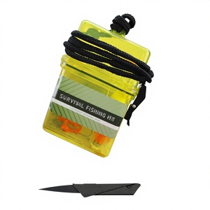 Yousya Kit de leurres de pêche de survie 19 pièces/lot 120g, étui étanche scellé, pour la randonnée et le camping en extérieur, pour brochet et carpe - Product Image 4