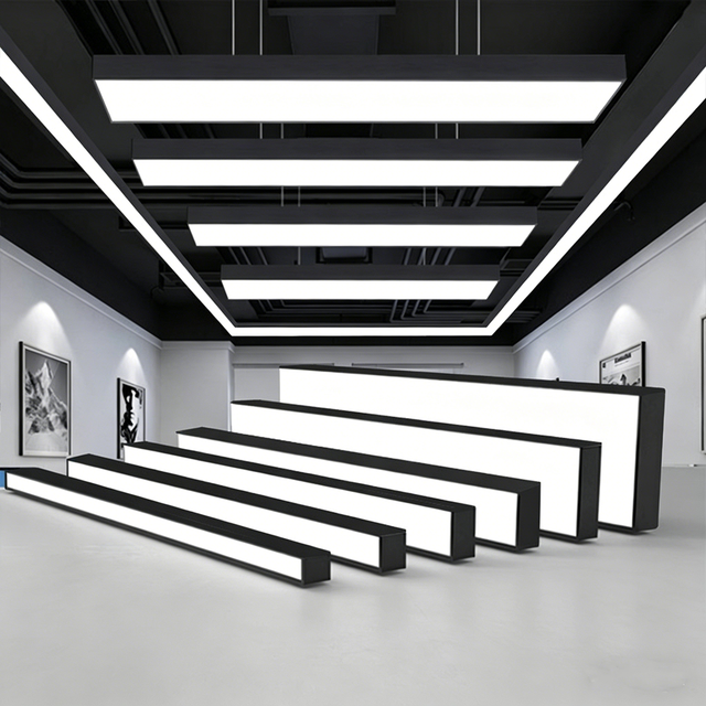 No Infrared Stable Output Square Profile LED Linear Light Square Channel Light for Constant Current Long Service Life