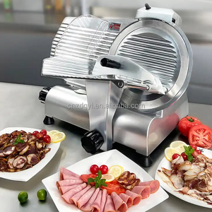 Elegante Affettatrice per Carne Mini da 10 Pollici in Cromo per Uso Domestico con Design Raffinato Stile Bucarest - Product Image 2