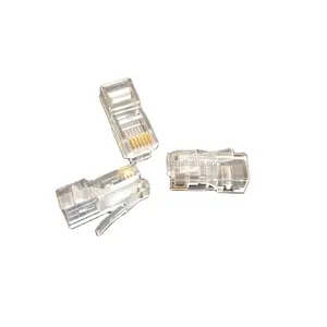 Uzun Vücut 6P6C RJ12 Telefon Connector Plug