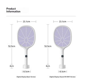 Yanmi Smart Mosquito <b>Swatter</b> Supports Mi Home Application 2-in-1 <b>Electric</b> <b>Fly</b> <b>Swatter</b> USB Charging Mosquito Killing Counter - Product Image 5