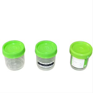 ขวดเก็บตัวอย่างปัสสาวะทางการแพทย์ขนาด90มล. สีเขียวแบบใช้แล้วทิ้งมีหรือไม่มีฉลาก - Product Image 6