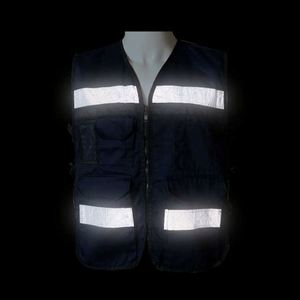 Gilet de sécurité, uniforme de travail, vêtement de sécurité, chaleco avec bande réfléchissante en PVC, personnalisé - Product Image 2
