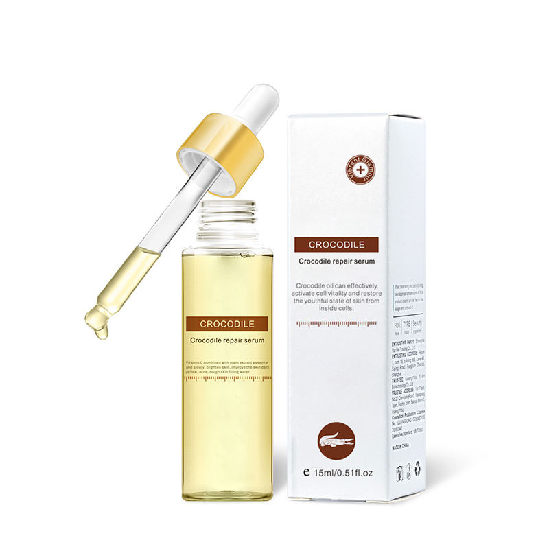 Factory direct supply Moisturizing wrinkle-removing whitening anti-aging Crocodile oil essence
