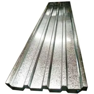 Lámina de techo de acero corrugado, revestimiento de zinc galvanizado, GI GL, con paneles, venta al por mayor de fábrica