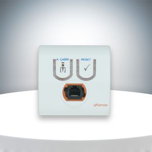 Estación de Llamada y Reinicio para Enfermeras de Hospital con Puerto para Dispositivo, Unidad de Cabecera para Pacientes, Conexión CAT6 RJ45, Estación de Llamada LED Antibacteriana - Product Image 3