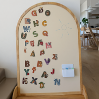 Tableau blanc magnétique effaçable à sec personnalisé UCI pour l'éducation des enfants, magnétique avec tiroir