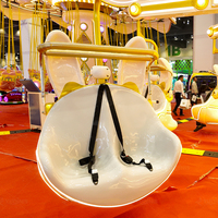 Crazy Rabbit Design Jumping Machine Funfair Thème Aventure Manèges Fairground Carnaval Enfants Jeu Parc D'attractions Manèges à vendre