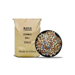 Grosir Pabrik Cina bola Alkaline alami bola kalsium Alkaline bola air alkali untuk ubin, ubin dinding, porselen