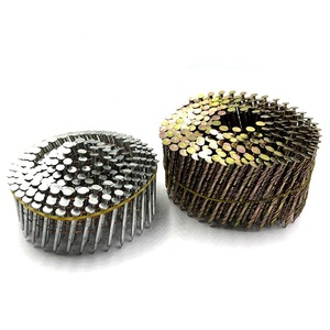 Steel Spiral Common Nails-Industrial Grade Coil Nails for <b>Crate</b> Building Pallet - Product Image 2