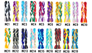 <span class=keywords><strong>Capelli</strong></span> intrecciati sintetici ad alta temperatura all'ingrosso In massa estensione dei <span class=keywords><strong>capelli</strong></span> sintetici <span class=keywords><strong>treccia</strong></span> Jumbo <span class=keywords><strong>capelli</strong></span> colore misto 24 pollici - Product Image 5