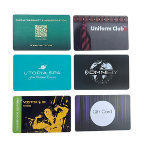 Carte de visite personnalisée en plastique PVC carte de visite avec puce NFC - Product Image 4