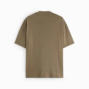 Camiseta masculina de manga curta, letras número t, camiseta masculina leve e respirável