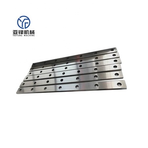 D2 SKD11 Gantry Warm walzen Umformen Metall Hydraulische Bewehrung <span class=keywords><strong>Alligator</strong></span> Industrielle Guillotine Scher maschine Klinge für Eisens chrott - Product Image 6
