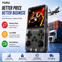 Console de jeu portable YUXU R36S 64 Go 128 Go Rétro Portable Écran IPS 3,5 pouces Système HQOS OEM ODM Batterie 3500 mAh Jeux