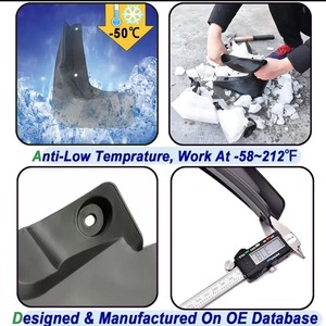 Accessoires de carrosserie Garde-boue de voiture Garde-boue intérieur d'aile Éclaboussures pour <span class=keywords><strong>Suzuki</strong></span> SPresso <span class=keywords><strong>2020</strong></span> à 2022 - Product Image 3