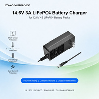 Chargeur de batterie LifePO4 14,6 V 3 A CC CV pour batteries LifePO4 Lipo LFP 12,8 V 4S
