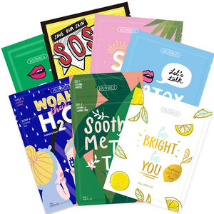 Beauty-Spa Sheet للنساء والرجال هدايا حفلات أعياد الميلاد ترطيب مرطب مهدئ OEM للعناية ببشرة الوجه - Product Image 3