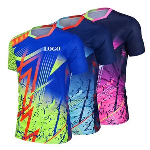 Camisetas Deportivas Ajustadas para Hombre al por Mayor, de Secado Rápido, Manga Corta, Personalizadas, Transpirables, Estampadas por Sublimación, Ecológicas - Product Image 2