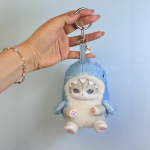 โมฟุซัง ของแท้จากญี่ปุ่น ตุ๊กตาแมวแก้วสีน้ำตาลประกายวิบวับ แบบกล่องสุ่ม ของสะสม ตุ๊กตาขนนุ่ม ขนาด 1/12 - Product Image 5