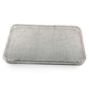 Portable professionnel 5 rangées 400x600x30mm en aluminium antiadhésif Commercial perforé français moule à pain industriel plateau à baguette - Product Image 2