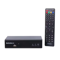 Récepteur Satellite Prix Compétitif Support H.265 HEVC T2MI Hellobox6 DVB S2 Full HD 1080P Montage CPU Moule Privé USB WiFi DVB Finder