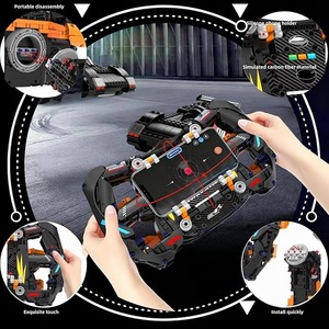 Set di Costruzione <span class=keywords><strong>Volante</strong></span> per Simulatore di Corse, <span class=keywords><strong>Giocattolo</strong></span> Meccanico di Ingegneria per Costruire un <span class=keywords><strong>Volante</strong></span> da Formula 1 - Product Image 3