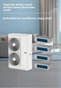Système de climatisation central VRF mini 6 unités // TCL R-410A Télécommande Économie d'énergie Usage domestique Garantie 5+ ans Climatiseur télécommandé - Product Image 2