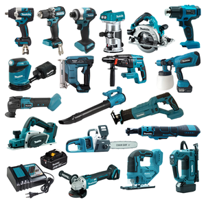 Kit Combinado <span class=keywords><strong>Makita</strong></span> de 18V, Juego de Herramientas Eléctricas Inalámbricas Originales, Batería de Litio LXT, Kit de Herramientas Profesional Completo - Product Image 1