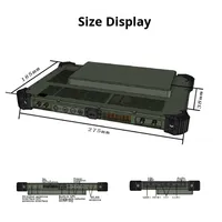 Analyseur de spectre portable à synchronisation de créneau horaire 5G, générateur de source de signal, balayage de fréquence, détection haute fréquence, DIP
