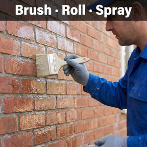 สารเคลือบป้องกันน้ำสำหรับอิฐแดง  น้ำยาเคลือบอิฐดินเผา  น้ำยาป้องกันอิฐโบราณสำหรับผนังอาคาร - Product Image 4