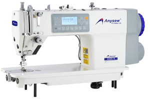 Máquina de Coser Computarizada AS400-1S con Motor de 1 Paso, Plataforma Plana, Aguja Única, Alta Velocidad y Alta Precisión - Product Image 4