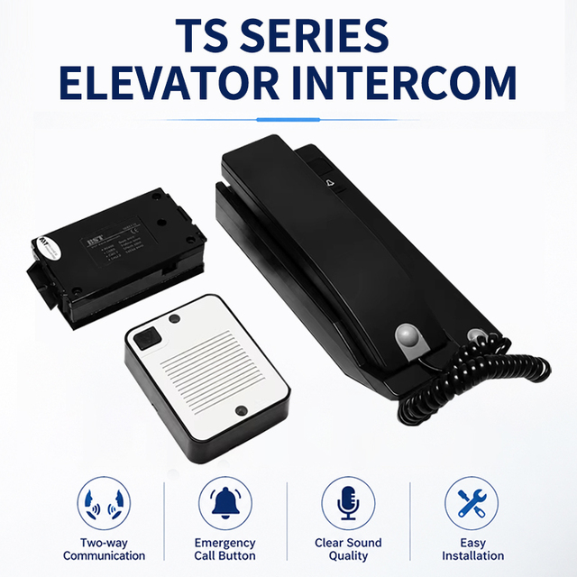 Modern Phone Walkie-talkie Elevator Car Intercom System Elevator Wireless Intercom