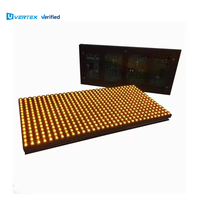 Muestra Gratuita de Pantalla LED P10 Amarilla para Exteriores, Resistente al Agua IP65, Módulo DIP32*16cm con HDR10 y Garantía de 5 Años para TV Qiang