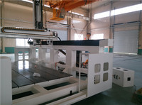 Router CNC de 5 Ejes para Trabajo Pesado 1325 1530 2030 2040 para Espuma EPS con Husillo Único, NC Studio, Bomba de Vacío y Engranajes