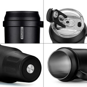 Fayren 40oz Tumbler with Handle and Straw Leak Proof Insulated Tumblers for Water, Iced Tea or <b>Coffee</b> - Product Image 3