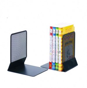 Los Mejores Sujetalibros Modernos de Malla Metálica, Juego de 2 Soportes para Libros de Escritorio, Sujetalibros de Malla Metálica - Product Image 1