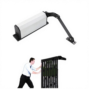 Operador de Puerta Automática Comercial para Villa, Moderno, Plateado, con Sensor de Movimiento, Diseño Impermeable, Control Remoto de 30-50M, Sin Escobillas - Product Image 2