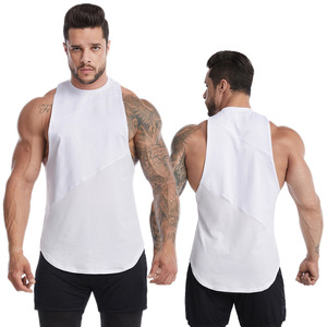 Débardeur de sport sans manches pour hommes grande taille, coupe ajustée, <span class=keywords><strong>anti</strong></span>-odeur, <span class=keywords><strong>anti</strong></span>-transpiration, protection <span class=keywords><strong>UV</strong></span> - Product Image 2
