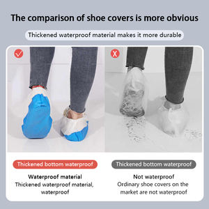 Chaussures plates 100 pièces de couleur rose non tissée <span class=keywords><strong>jetables</strong></span> de haute qualité et bon marché pour femmes - Product Image 6