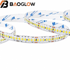 ไฟ LED แบบ SMD 2835 240 ดวง ต่อเมตร  แถบทองแดงอะลูมิเนียม  4000K 6500K 3000K  DC 24V ตัดได้ Ra85  ไฟในอาคาร  ติดตั้งง่าย - Product Image 1