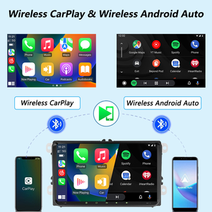 LELV Linux pour <span class=keywords><strong>VW</strong></span> Volkswagen 9 pouces Sportback Tableau de bord IPS Lecteur multimédia autoradio sans fil Carplay Android Auto - Product Image 2