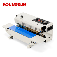Machine à Sceller Continue YOUNGSUN L1 pour Sacs Plastique, Scelleuse Chauffante pour Films, Sachets, Thé, Alimentaire