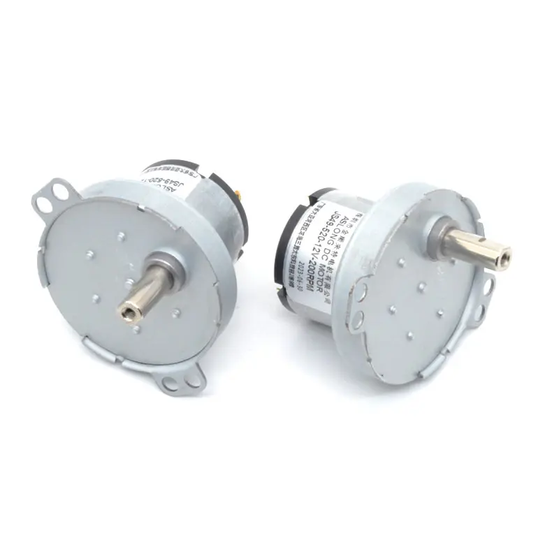 JS49-520 DC azaltma motoru 520 mikro elektrik dc Motor özel şanzıman redüktör Mini katlanır çamaşır makinesi pet besleme parçası