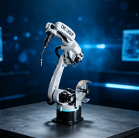 Robot de soudage industriel haute vitesse pour soudage à l'arc/MIG/laser, commande CNC, meilleur prix