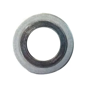 Endüstriyel standart mühür metalik spiral sargı conta karbon çelik conta ss304 spiral sargı conta